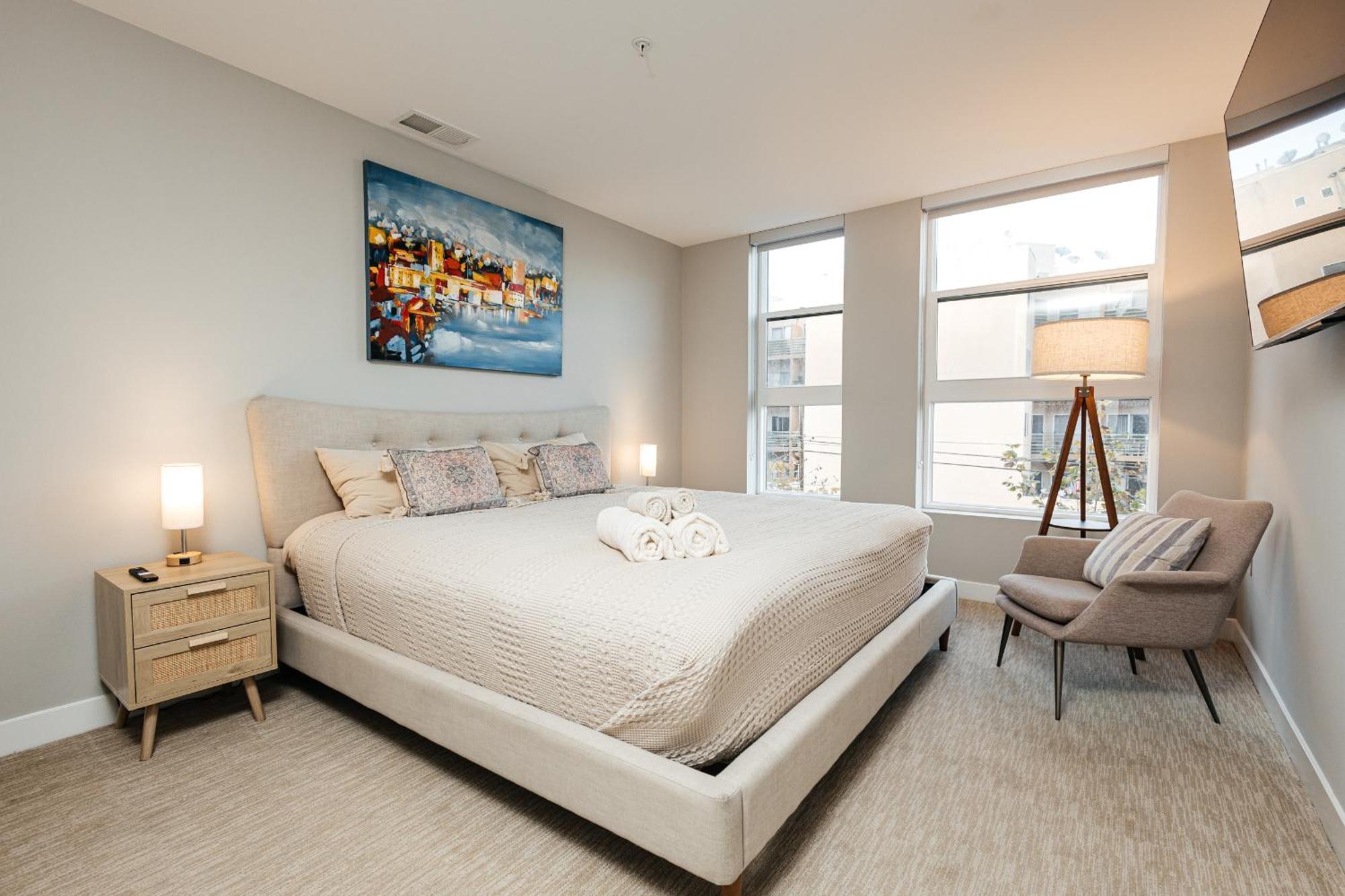 Stylish Cozy With Pool And Gym In Weho Apartamento